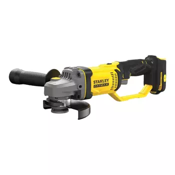 Угловая шлифовальная машина Stanley SCG400-A9 с аккумулятор 4.0Ah