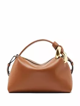 Угловая сумка через плечо JW Anderson, коричневый