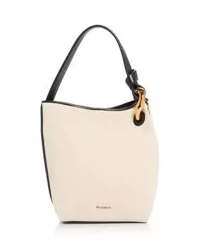 Угловая сумка-ведро JW Anderson, цвет Tan/Beige