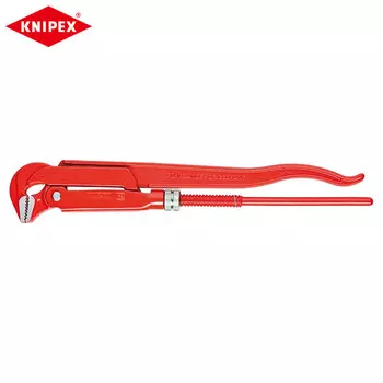 Угловой трубный ключ KNIPEX 90o, регулируемый трубный ключ 310 мм, гайка, разборка и сборка, плоскогубцы для водяного насоса 83 10 010