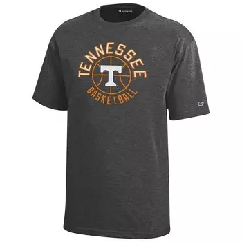 Угольная баскетбольная футболка Youth Champion Tennessee Volunteers, цвет Ten Charco