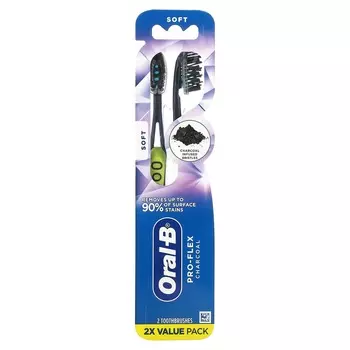 Угольная Зубная Щетка Oral-B Pro-Flex, мягкая