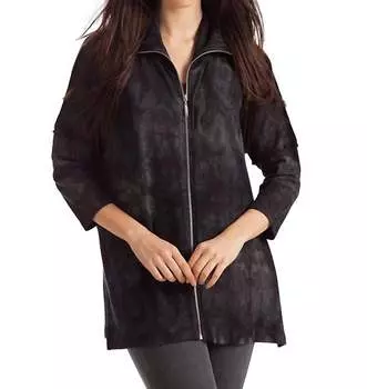 Угольный топ Shannon Tie-Dye Kashmira 3/4 french kyss, цвет charcoal