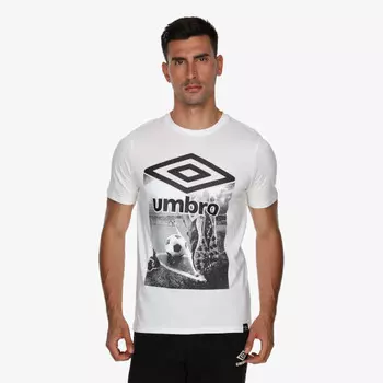 Уголок футболки Umbro, белый
