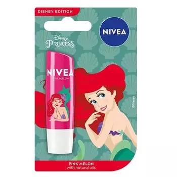 Ухаживающая губная помада Pink Melon Disney Edition 4,8 г Nivea