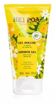 Ухаживающий гель для душа для лица и тела Hei Poa Tahiti Monoi Oil