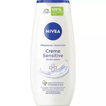 Уход Крем для душа Sensitive NIVEA, 250 ml