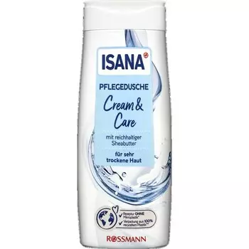 Уход за душем Cream & Care ISANA, 300 ml