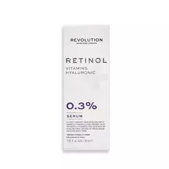 Уход за кожей 0,3% сыворотка с ретинолом, витаминами и гиалуроновой кислотой