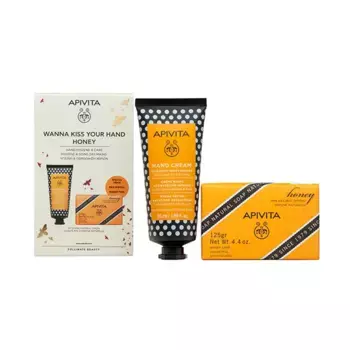 Уход за руками Set Wanna Kiss Your Hand Honey Apivita, 2 UD