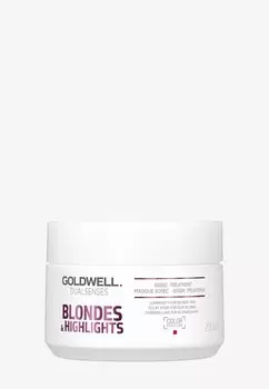 Уход за волосами GOLDWELL DUALSENSES BLONDES & HIGHLIGHTS ANTI-YELLOW 60SEK TREATMENT Goldwell