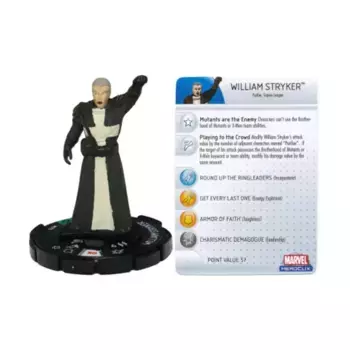 Уильям Страйкер, Marvel HeroClix - Giant-Size X-Men - Singles