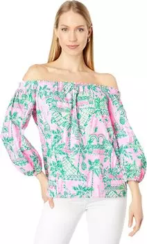 Уинифред Топ Lilly Pulitzer, цвет Mandevilla Baby Always Worth It