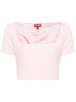 Укороченная блузка Anya STAUD, розовый