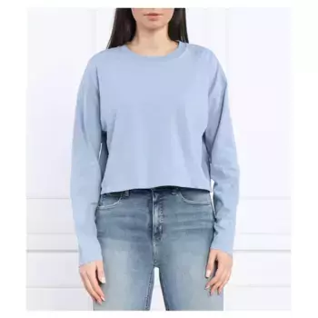 Укороченная блузка Carter n Pepe Jeans London, синий