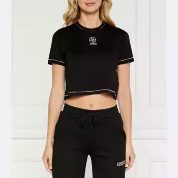 Укороченная блузка ela Guess, черный