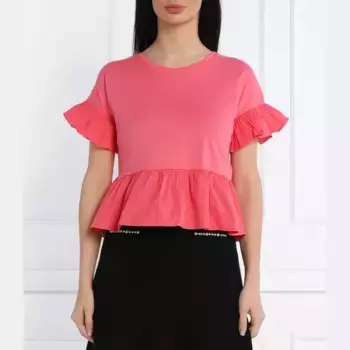 Укороченная блузка Liu Jo, розовый