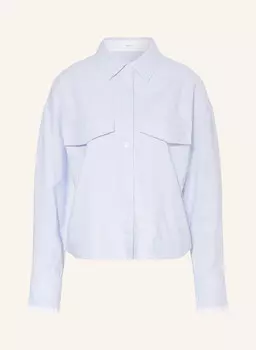 Укороченная блузка-рубашка finsi OPUS, светло-голубой