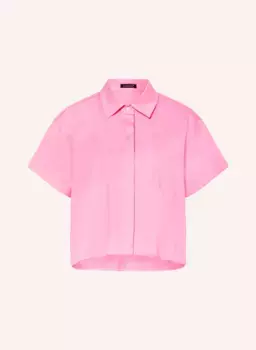 Укороченная блузка-рубашка Luisa Cerano, розовый