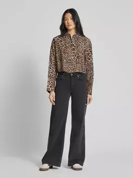 Укороченная блузка-рубашка с планкой на пуговицах Marc Cain