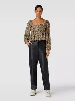 Укороченная блузка с анималистичным принтом Tommy Jeans