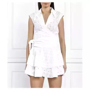 Укороченная блузка Silvian Heach, белый