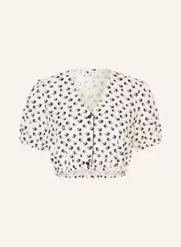 Укороченная блузка Tommy Jeans, мультиколор