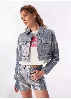 Укороченная джинсовая куртка Indigo Girl с позолотой BRB4SL-CKT6072 Barbie