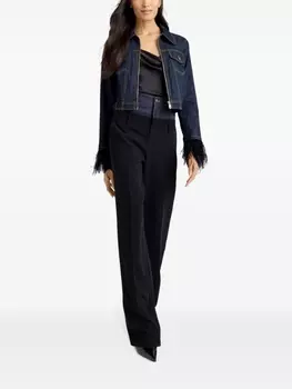 Укороченная джинсовая куртка Luca Cinq A Sept, синий