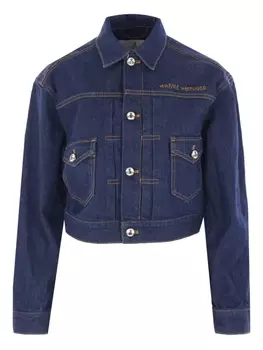 Укороченная джинсовая куртка Marlene Vivienne Westwood, синий