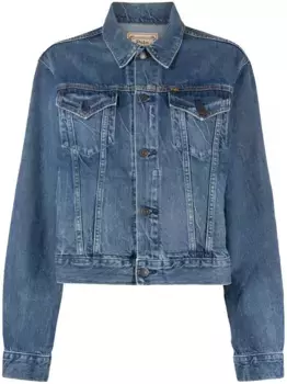 Укороченная джинсовая куртка POLO RALPH LAUREN, синий
