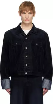 Укороченная джинсовая куртка с блестками WOOYOUNGMI