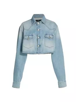 Укороченная джинсовая куртка Stefy 3x1