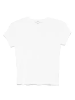 Укороченная футболка 90-х Vince, белый