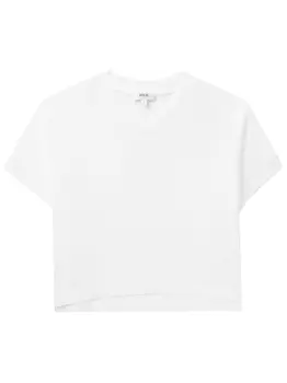 Укороченная футболка AGOLDE, белый