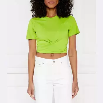 Укороченная футболка Aludra Silvian Heach, зеленый