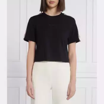 Укороченная футболка Britney Guess, черный