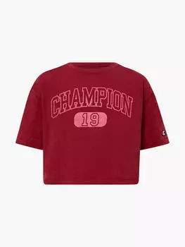Укороченная футболка Champion, красный