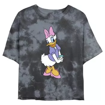 Укороченная футболка Disney Daisy Duck для юниоров в традиционном стиле Pose Disney