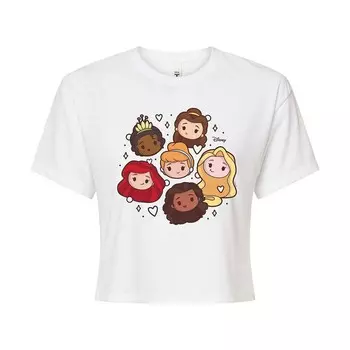 Укороченная футболка Disney Princess для детей, белый