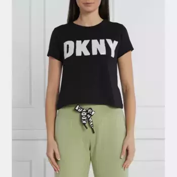Укороченная футболка Dkny, черный