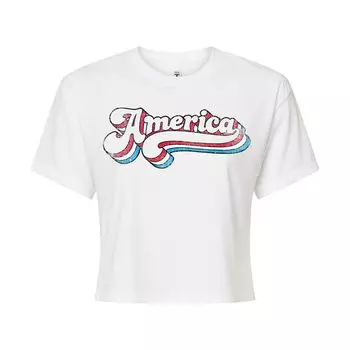 Укороченная футболка для юниоров America Licensed Character