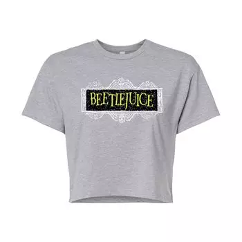 Укороченная футболка для юниоров Beetlejuice Licensed Character, серый