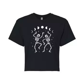 Укороченная футболка для юниоров Celestial Skeleton Dance Licensed Character