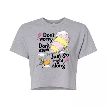 Укороченная футболка для юниоров Dr. Seuss "Don't Worry" Licensed Character