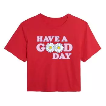 Укороченная футболка для юниоров Have Good Day Licensed Character