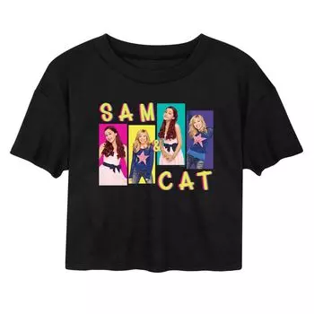 Укороченная футболка для юниоров Sam And Cat Licensed Character