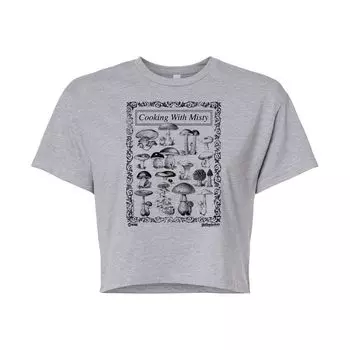 Укороченная футболка для юниоров Yellowjackets Cooking Licensed Character, серый