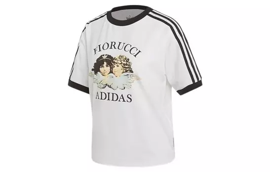 Укороченная футболка Fiorucci женская Adidas Originals