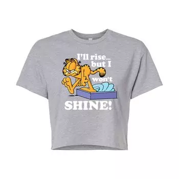 Укороченная футболка Garfield I'll Rise для юниоров Licensed Character